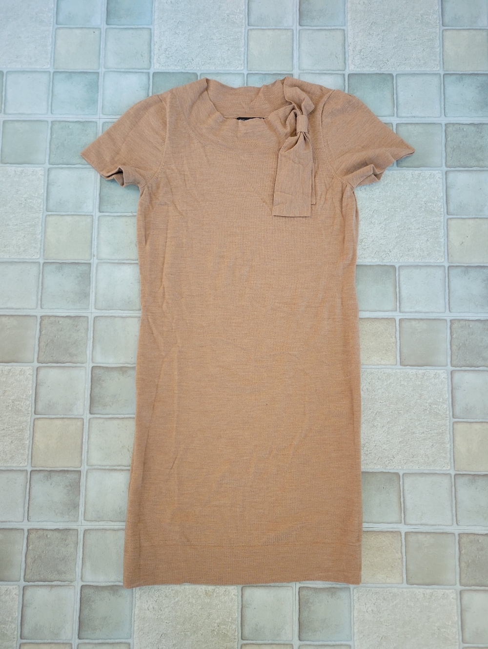 Banana Republic Extra Fine Merino Tan Dress Size Large